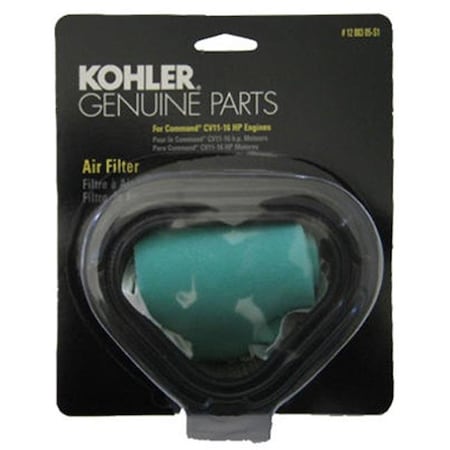 Kohler 12 883 05-S1 Kohler; Replacement Air Filter; With Pre-Cleaner